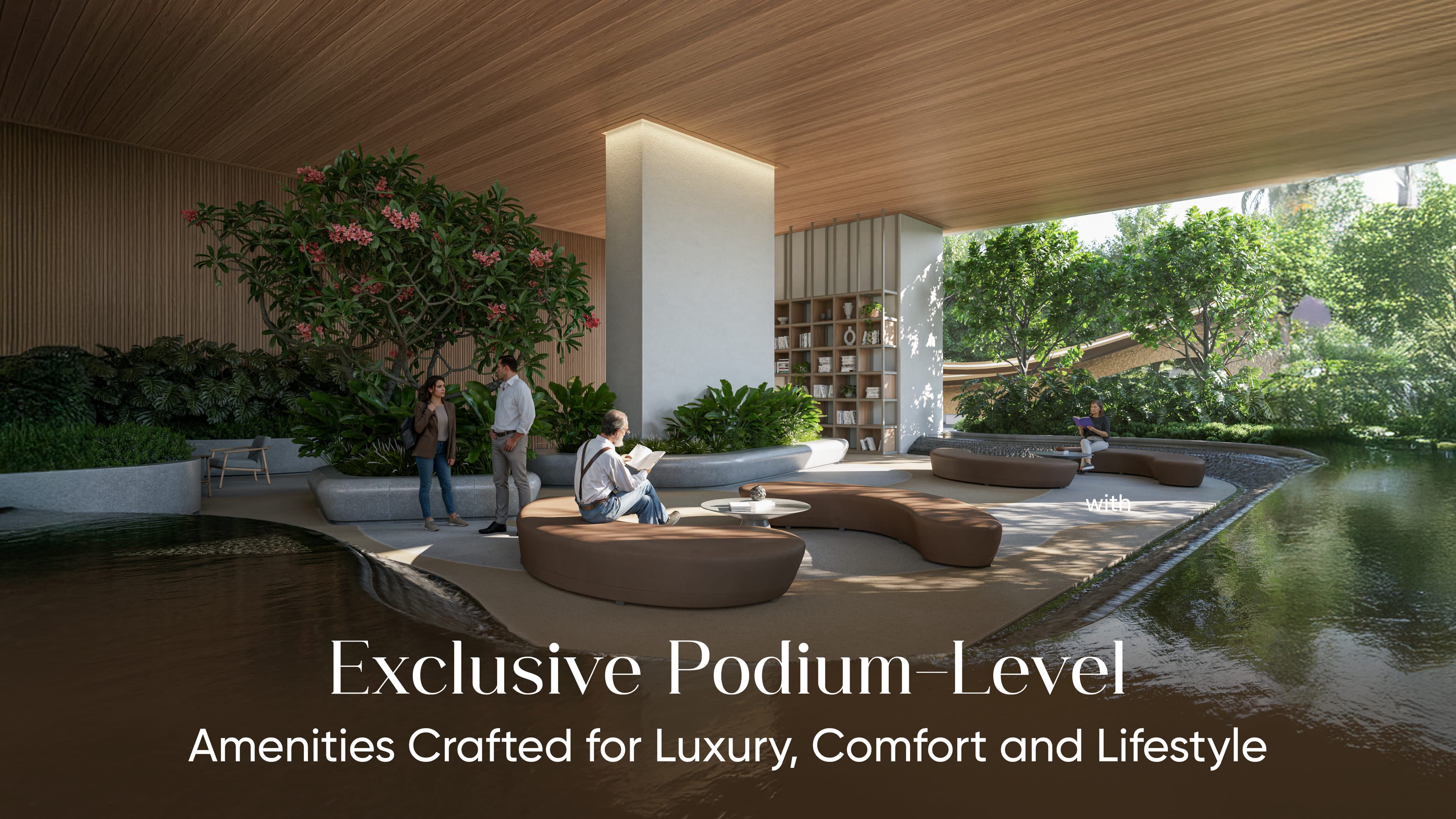Exclusive Podium-Level Amenities at Pavani Mirai Financial District Hyderabad