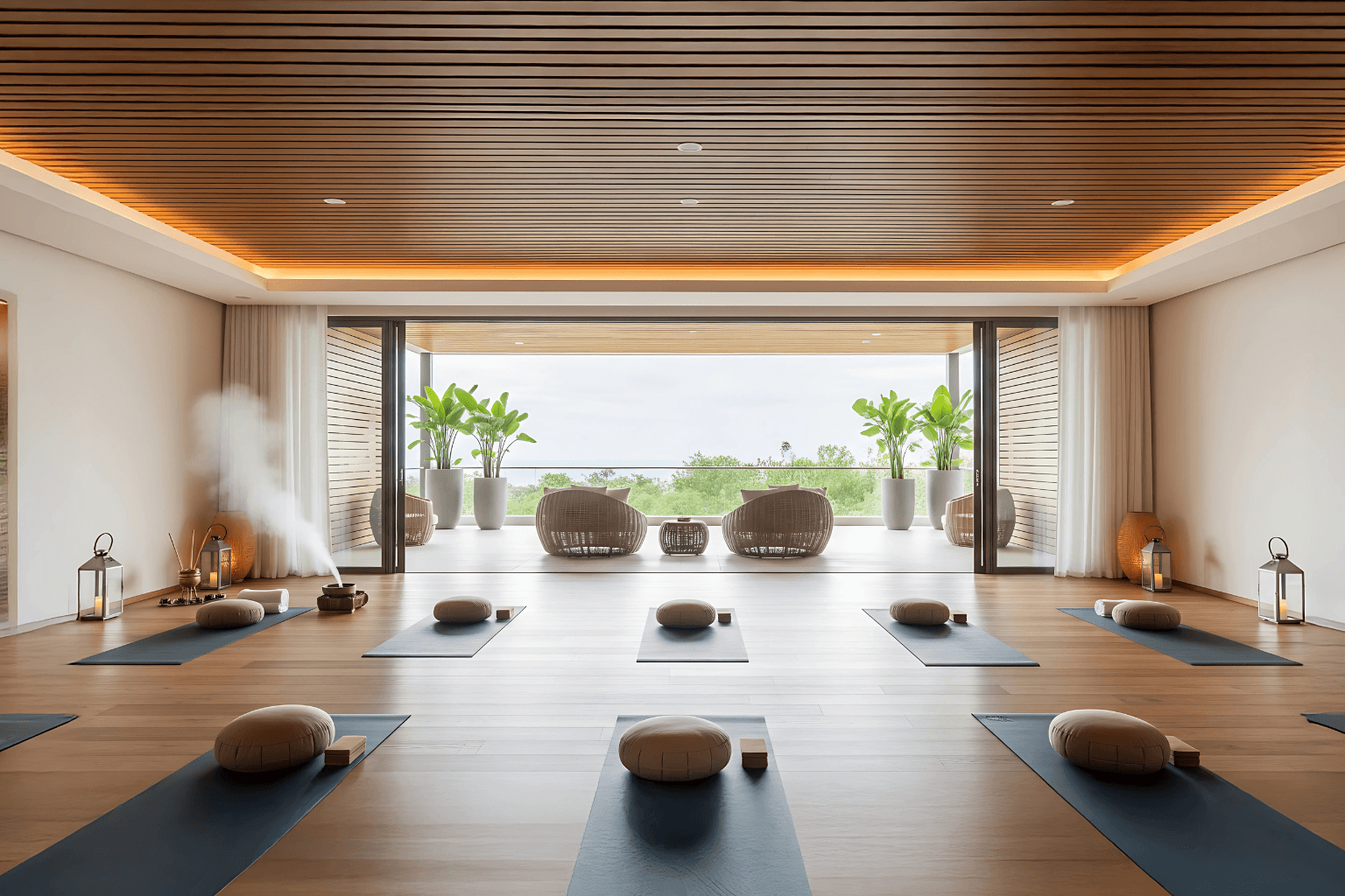 Yoga & Meditation Deck | luxury apartments for sale in financial district
