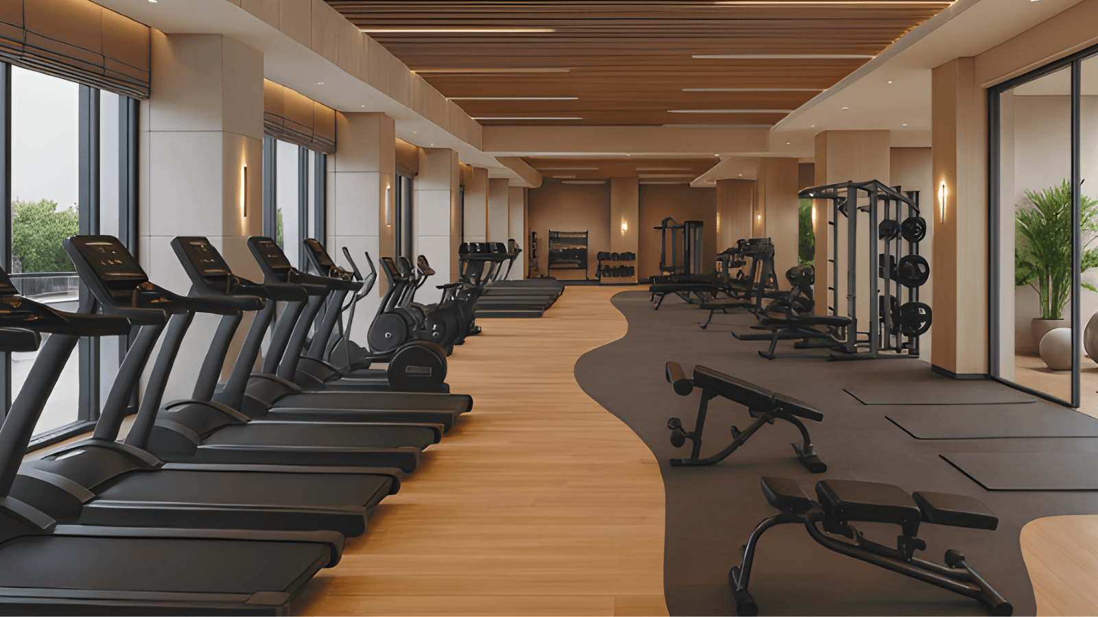 Gym & Fitness Corner | new apartments for sale in financial district