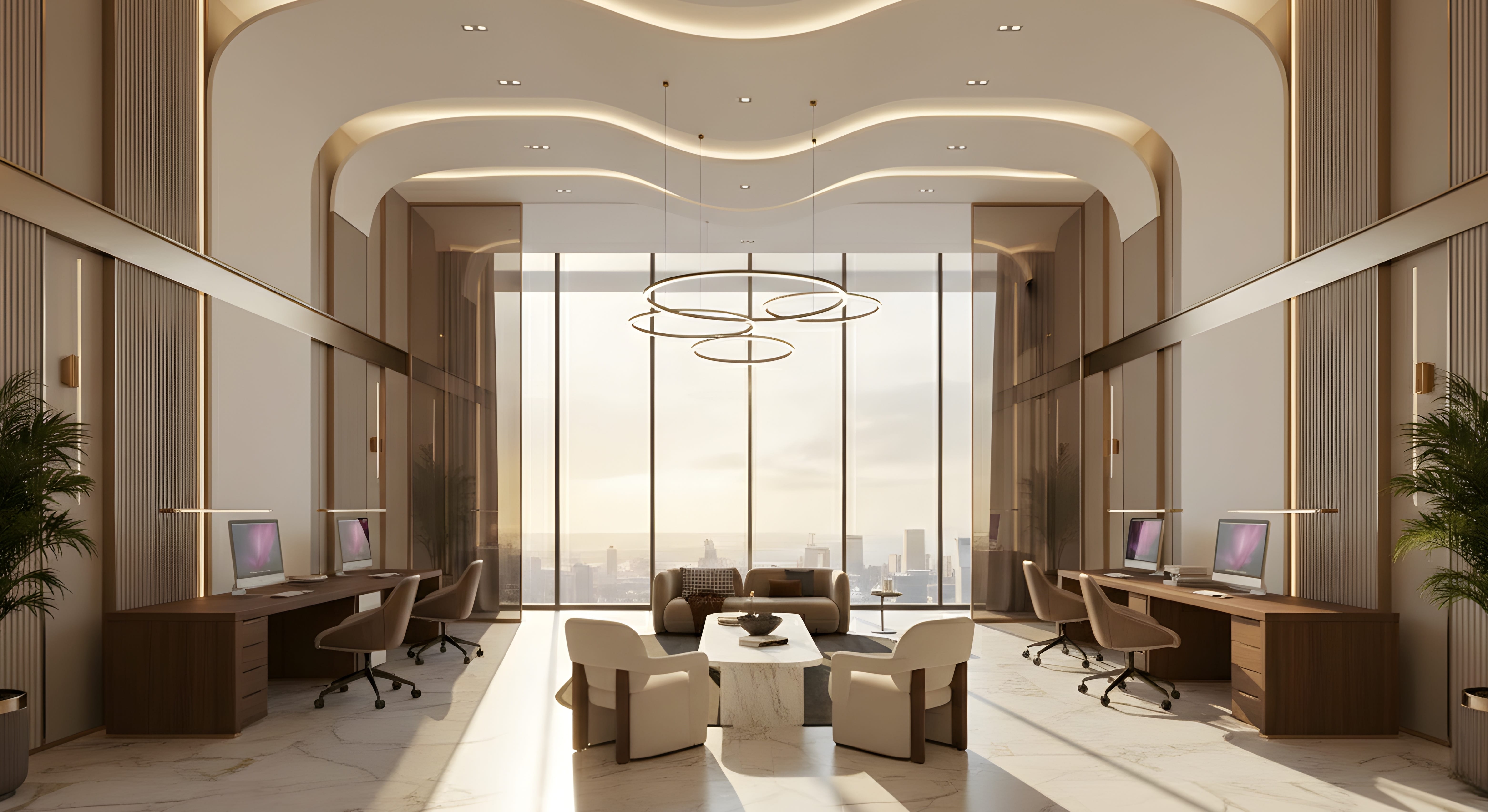 Coworking Space | premium apartments for sale in financial district